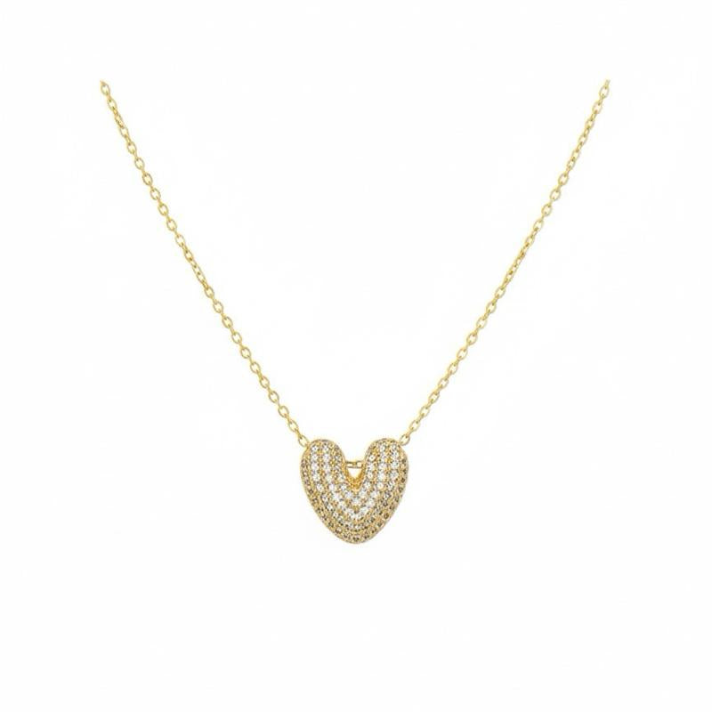 Collana Sugar Acciaio e Zirconi Design Morbido e Audace con Zirconi Purissimi per un Tocco di Dolcezza e Carattere