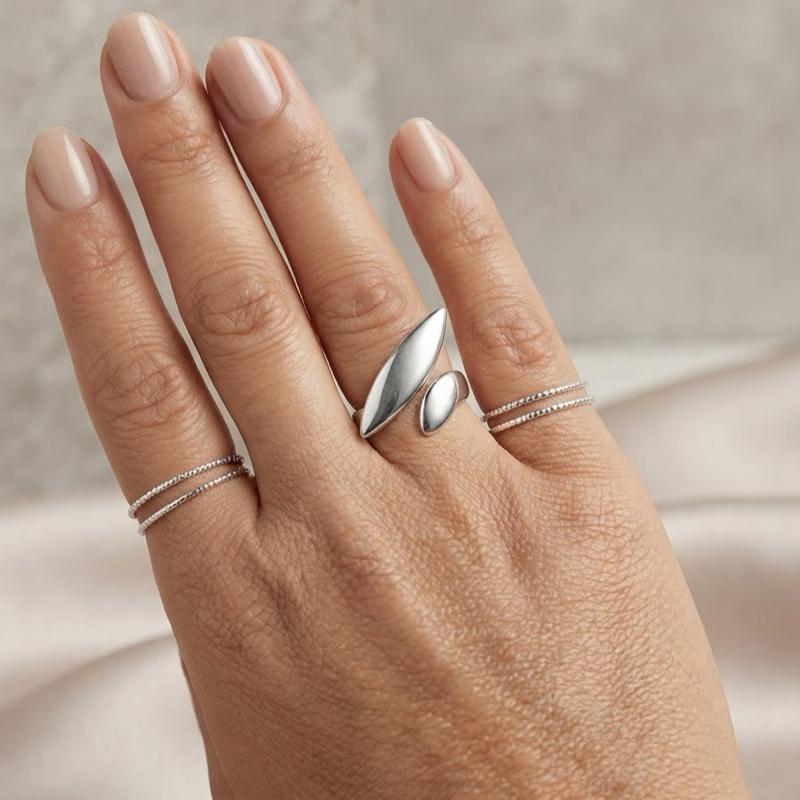 Anello Armonia in acciaio