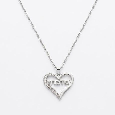 Collana Mama in acciaio