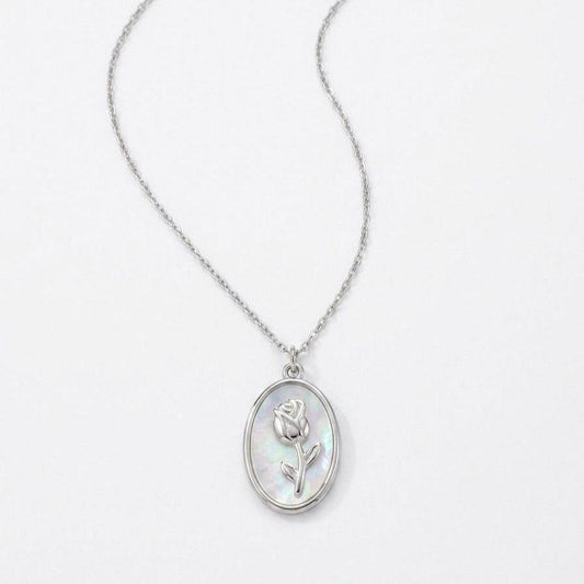 Collana Rose madreperla Silver