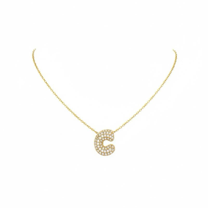 Collana Sugar Acciaio e Zirconi Design Morbido e Audace con Zirconi Purissimi per un Tocco di Dolcezza e Carattere