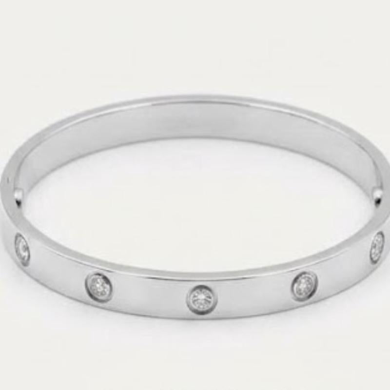 Bracciale Elettra in Acciaio Inox con Zirconi Incastonati Design Rigido per Vari Stili di Abbigliamento Elegante e Versatile