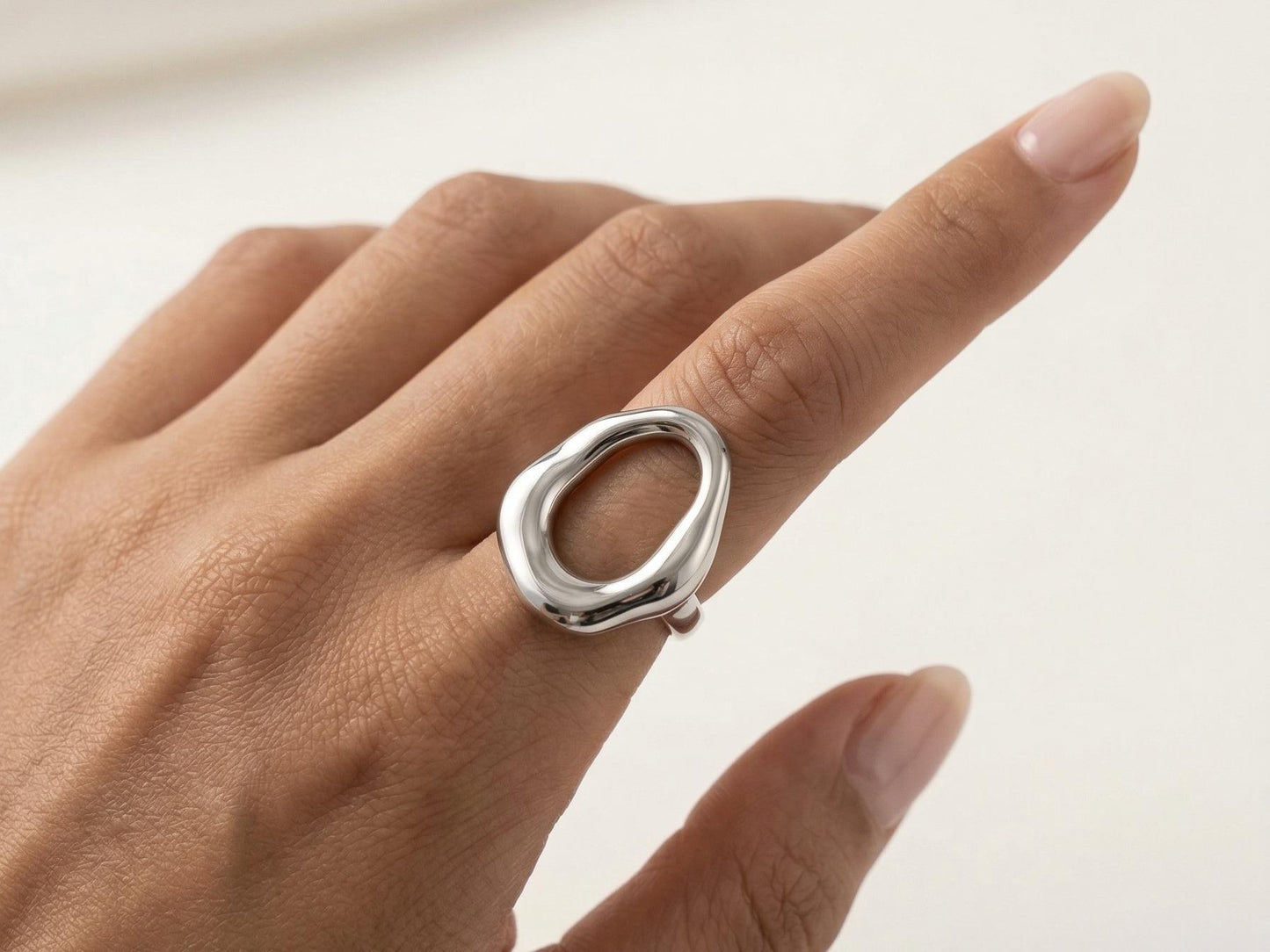Anello Magnum Acciaio inossidabile regolabile