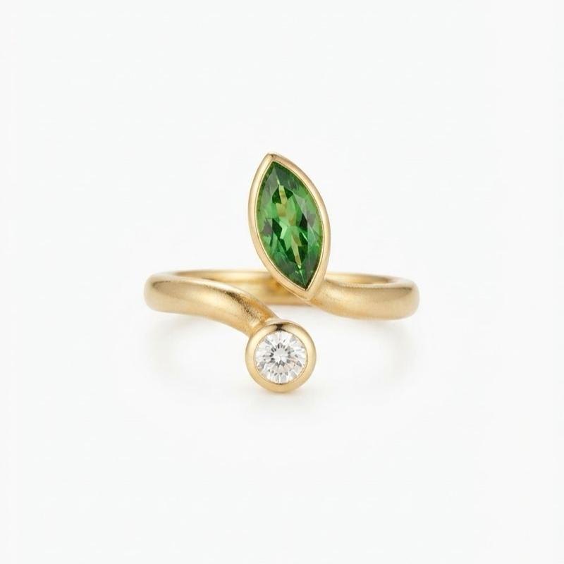 Anello Fogliolina