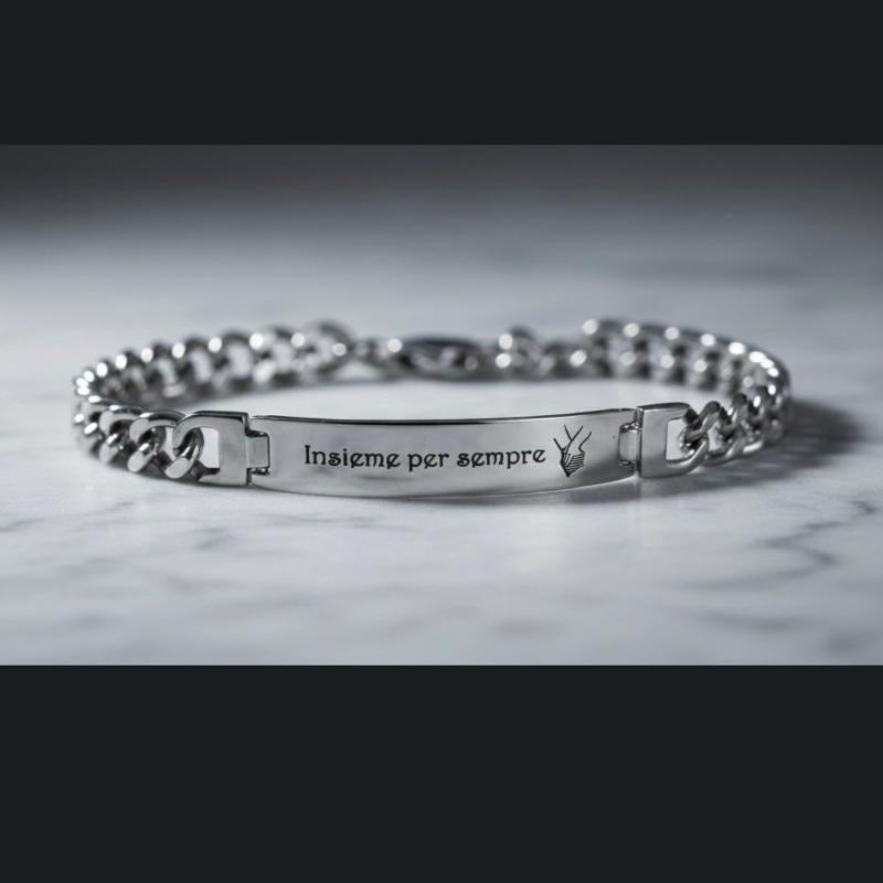 Bracciale "Identity" in Acciaio Inossidabile