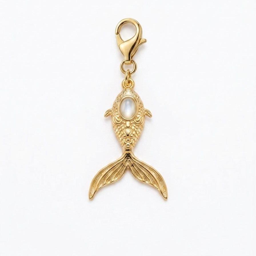 Charms con moschettone in acciaio inossidabile adatte ad ogni tipo di collana o bracciale