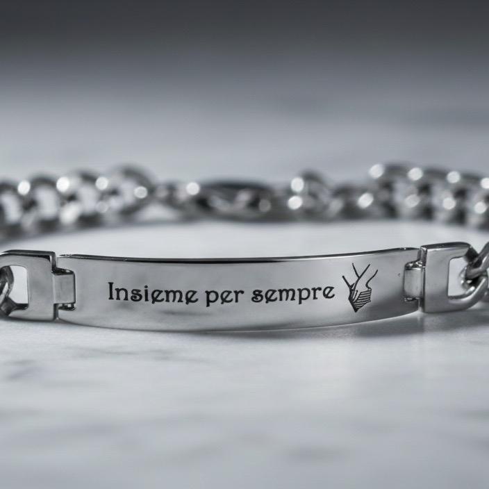 Bracciale "Identity" in Acciaio Inossidabile