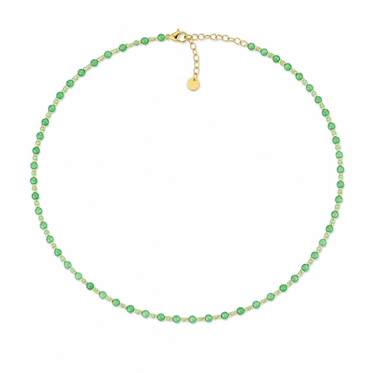 Collana Solea in Acciaio e Perline Elegante e Versatile per Look Minimalista Accessorio Essenziale per Guardaroba Estivo