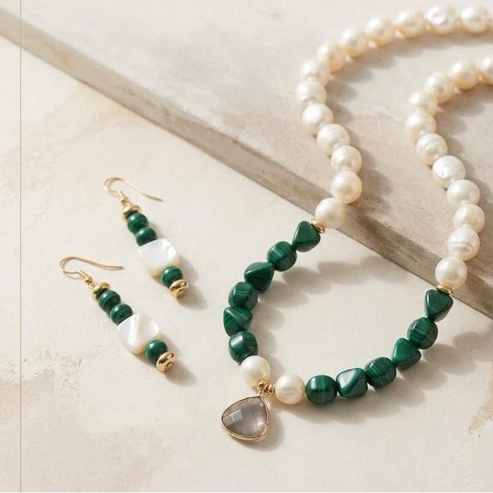 Parure Aurora Gem Collezione artigianale