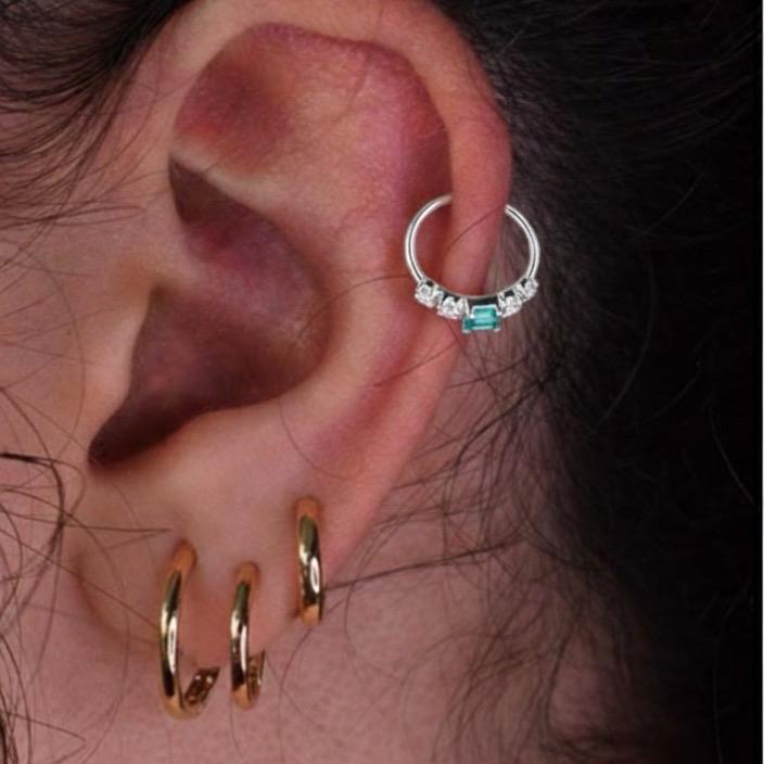 Piercing Helix "Essential Color" – Argento 925