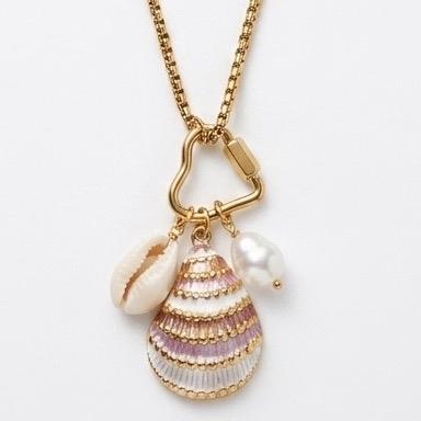 Collana Clori in acciaio con charms gia inclusi per un look di tendenza