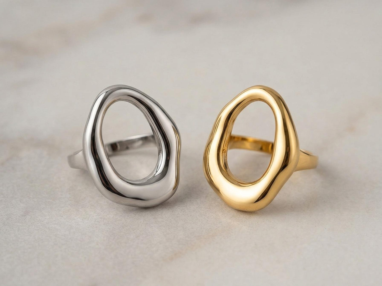 Anello Magnum Acciaio inossidabile regolabile