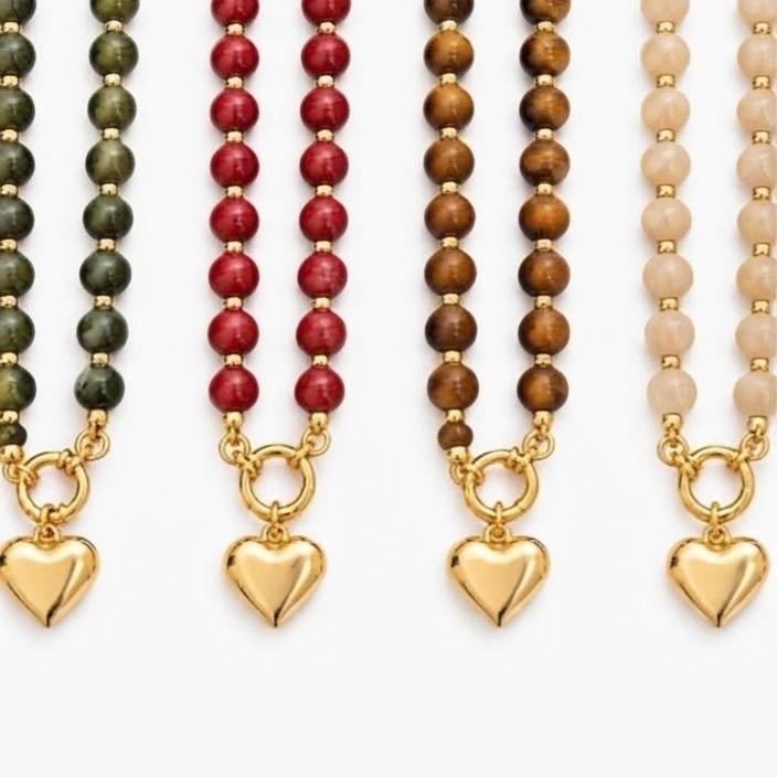 Collana Coralia – un cuore, tanti modi di indossarla