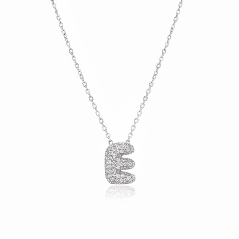 Collana Sugar Acciaio e Zirconi Design Morbido e Audace con Zirconi Purissimi per un Tocco di Dolcezza e Carattere