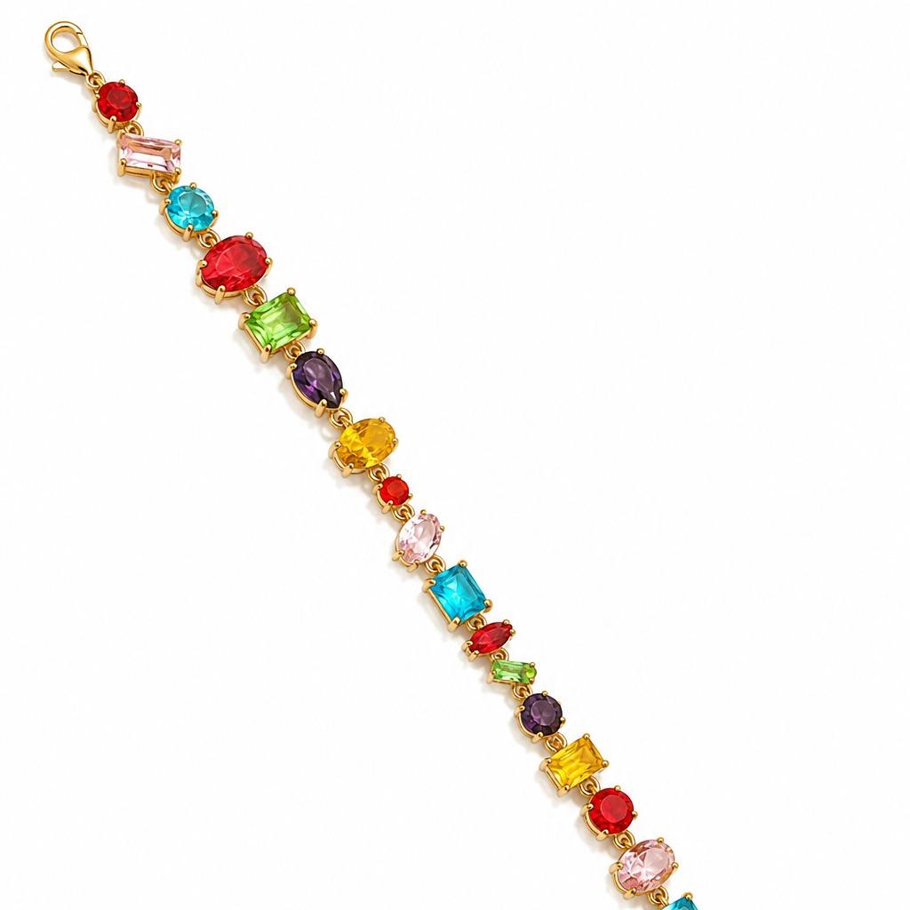 Bracciale Royal in acciaio e Cristalli, elegante e sofisticato