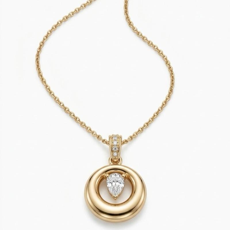 Collana Sospiro – Acciaio 316L (Gold & Silver)