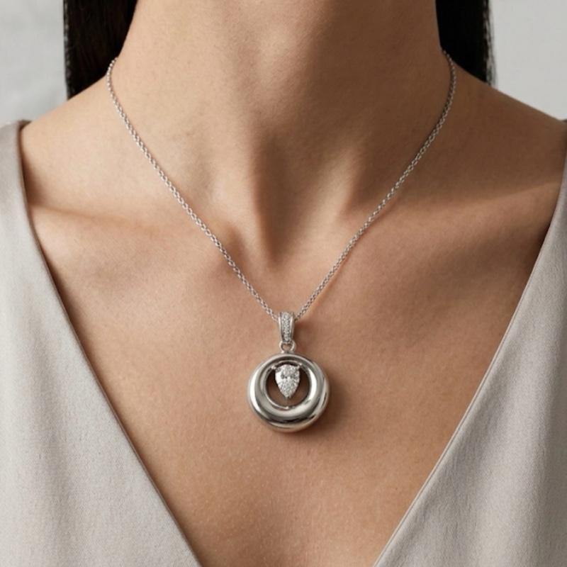 Collana Sospiro – Acciaio 316L (Gold & Silver)