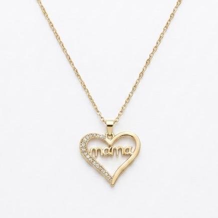 Collana Mama in acciaio