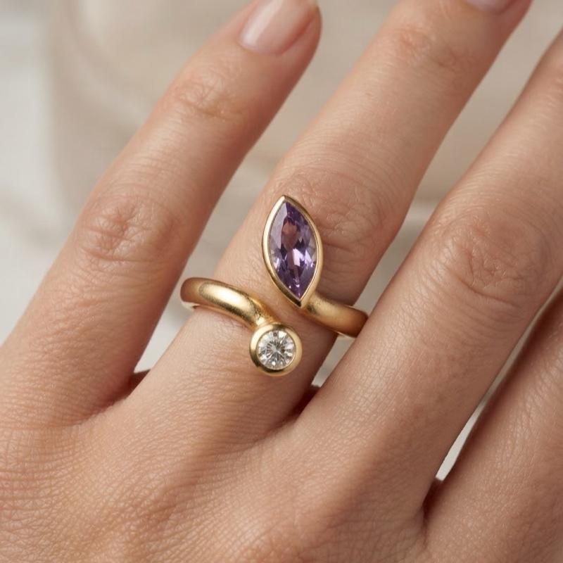 Anello Fogliolina