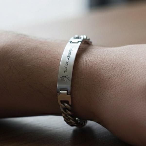 Bracciale "Identity" in Acciaio Inossidabile