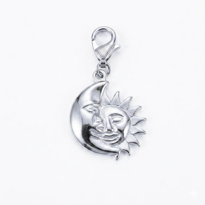 Charms con moschettone in acciaio inossidabile adatte ad ogni tipo di collana o bracciale