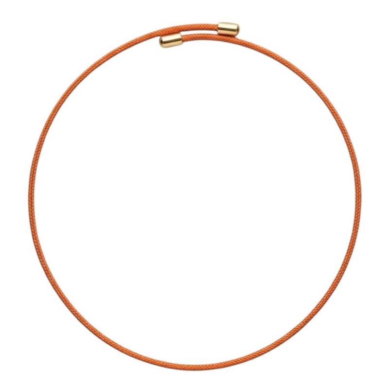 Collana Magnetica "Infinity Loop"  Intramontabile Chiusura Istantanea Regolabile al 100% Multi-look Eleganti Terminali Dorati per Charm Interchangeable