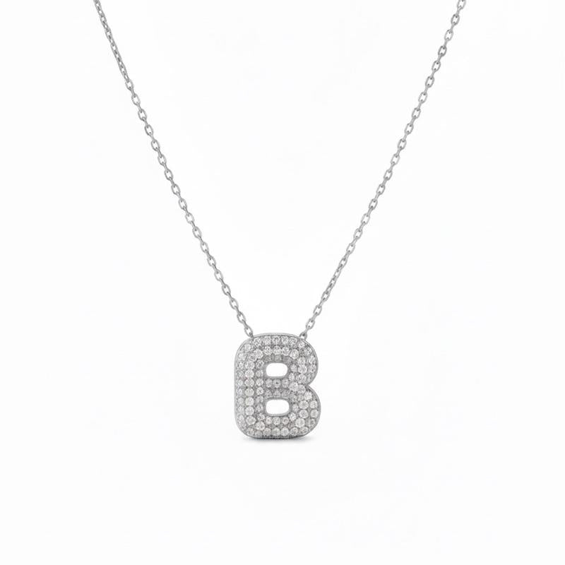 Collana Sugar Acciaio e Zirconi Design Morbido e Audace con Zirconi Purissimi per un Tocco di Dolcezza e Carattere