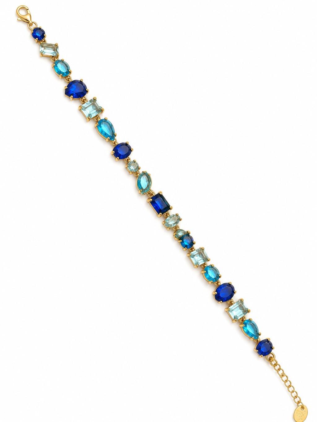 Bracciale Royal in acciaio e Cristalli, elegante e sofisticato