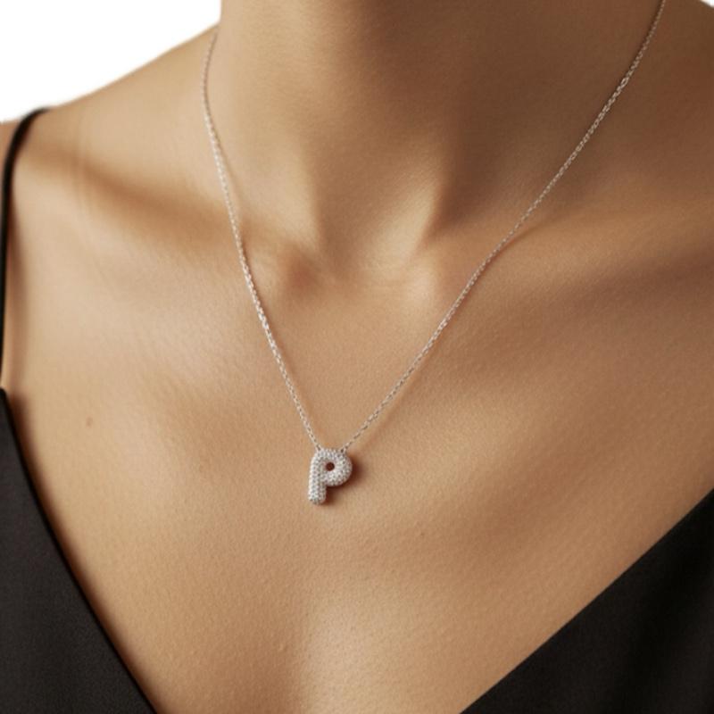Collana Sugar Acciaio e Zirconi Design Morbido e Audace con Zirconi Purissimi per un Tocco di Dolcezza e Carattere