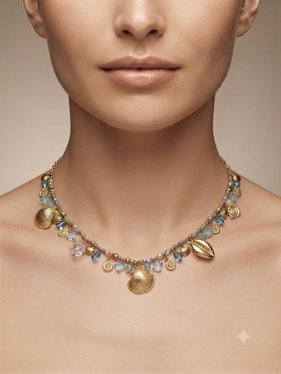 Collana Malibù in acciaio