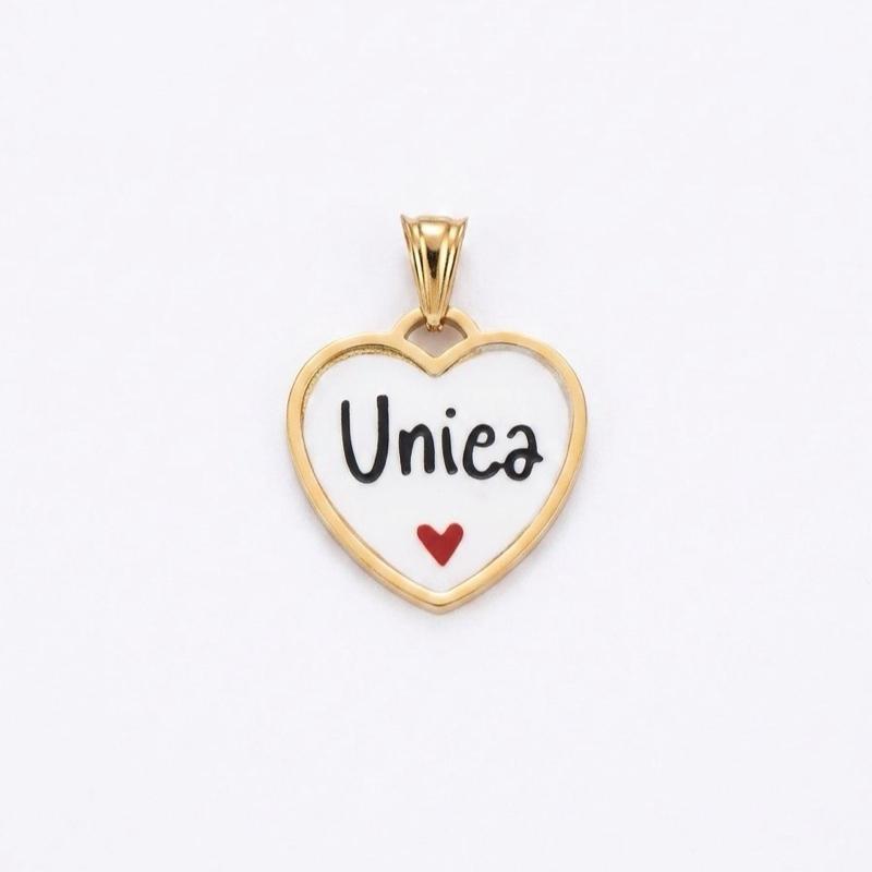 Charms in Acciaio Inox - Simboli di Te Eleganti e Unici per Braccialetti e Collane