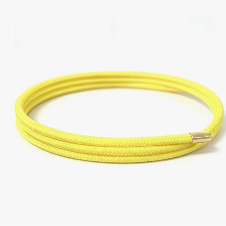 Collana Magnetica "Infinity Loop"  Intramontabile Chiusura Istantanea Regolabile al 100% Multi-look Eleganti Terminali Dorati per Charm Interchangeable