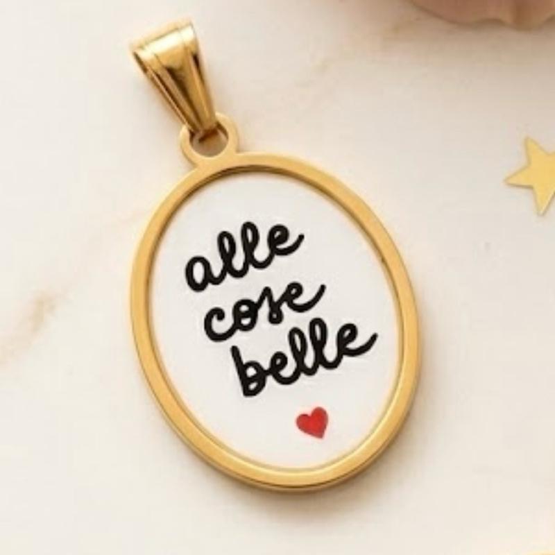 Charms in Acciaio Inox - Simboli di Te Eleganti e Unici per Braccialetti e Collane