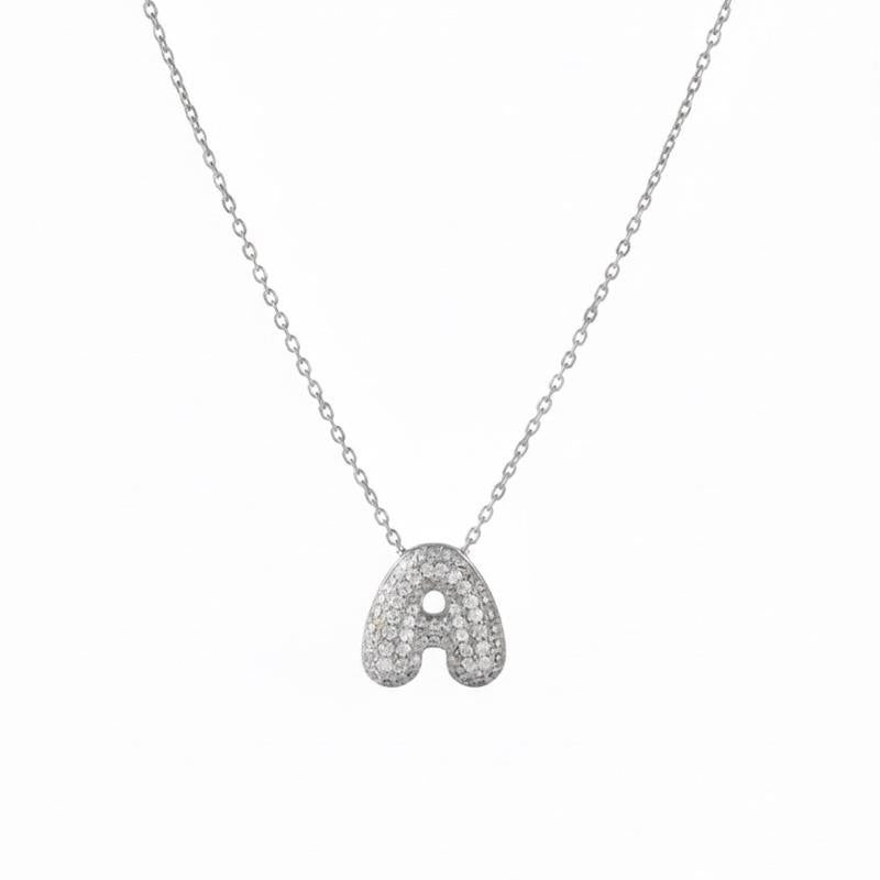 Collana Sugar Acciaio e Zirconi Design Morbido e Audace con Zirconi Purissimi per un Tocco di Dolcezza e Carattere