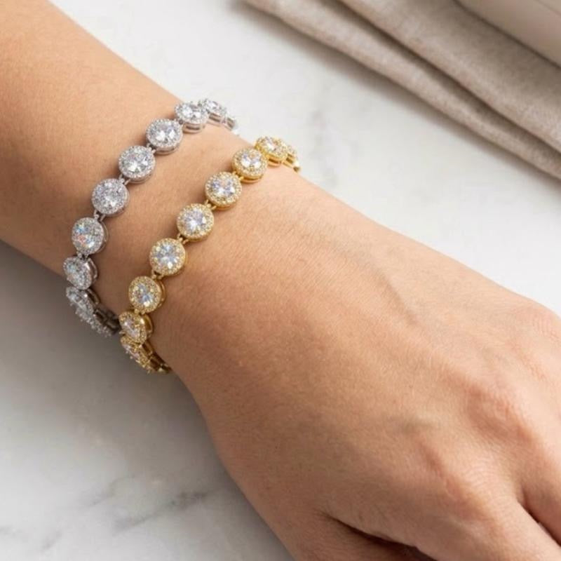 Bracciale Musa acciaio e zirconi