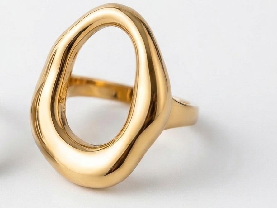 Anello Magnum Acciaio inossidabile regolabile