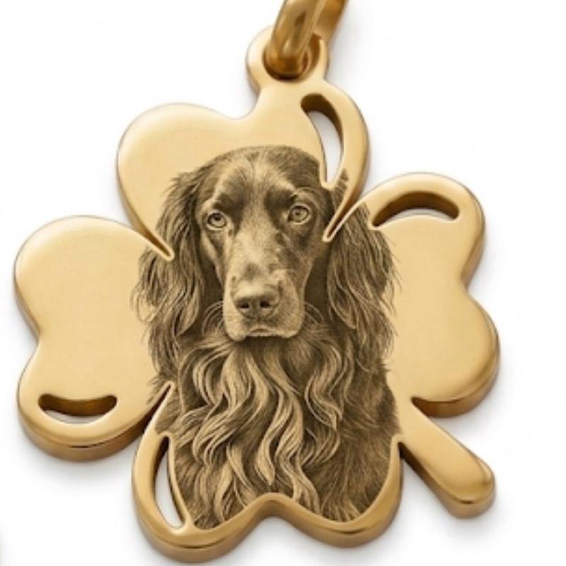 Collana con Targhetta Personalizzata con Foto per Persone e Animali Design Unico e Dettagliato