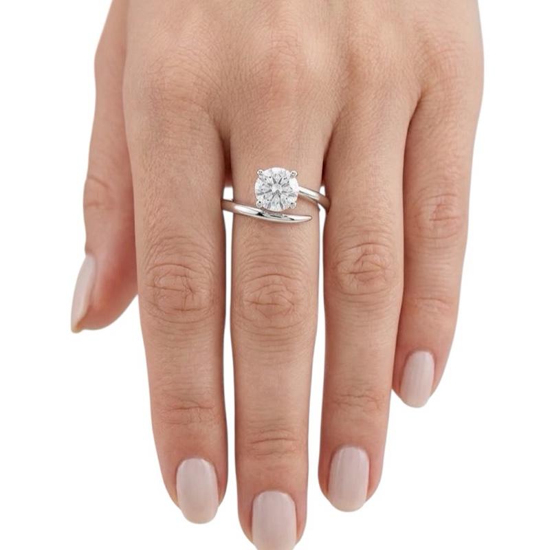 Anello Incanto Argento 925 con Zircone Elegante e Brillante per Occasioni Speciali in Scatola di Lusso
