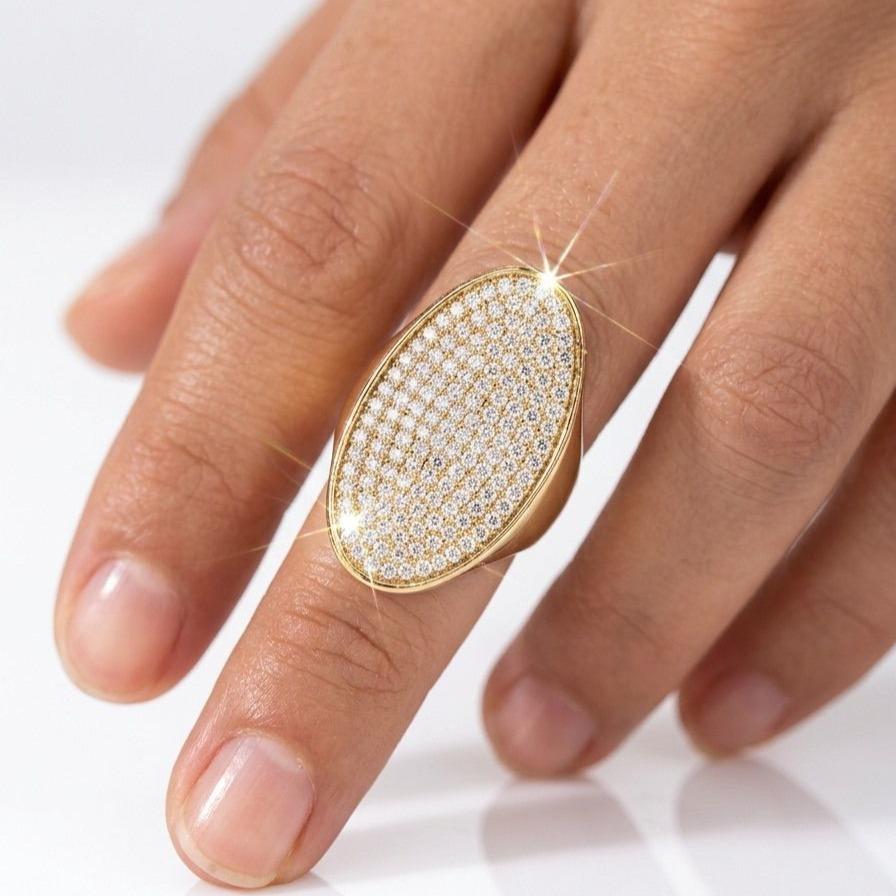 Anello Iconyc Acciaio e Pavè di zirconi