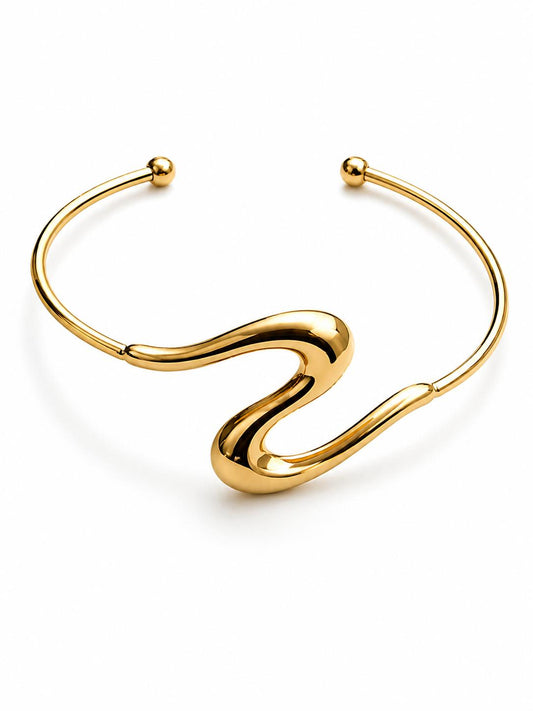 Bracciale cuff xeena in acciaio