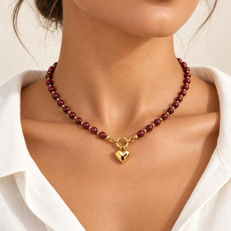 Collana Coralia – un cuore, tanti modi di indossarla