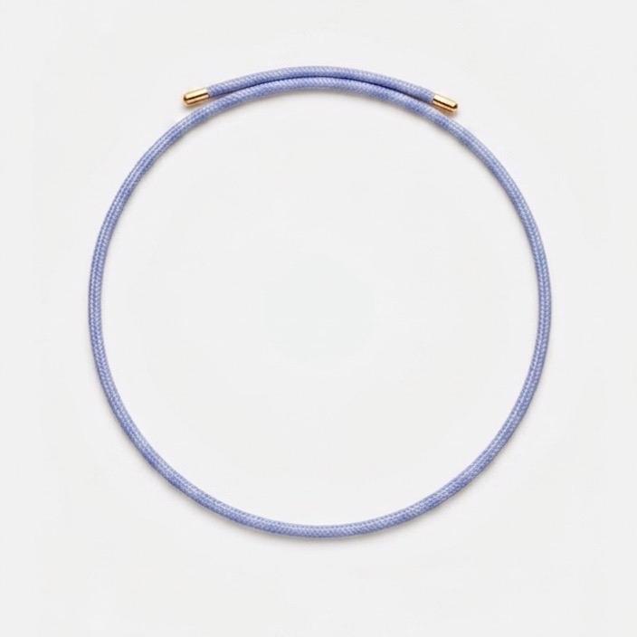 Collana Magnetica "Infinity Loop"  Intramontabile Chiusura Istantanea Regolabile al 100% Multi-look Eleganti Terminali Dorati per Charm Interchangeable