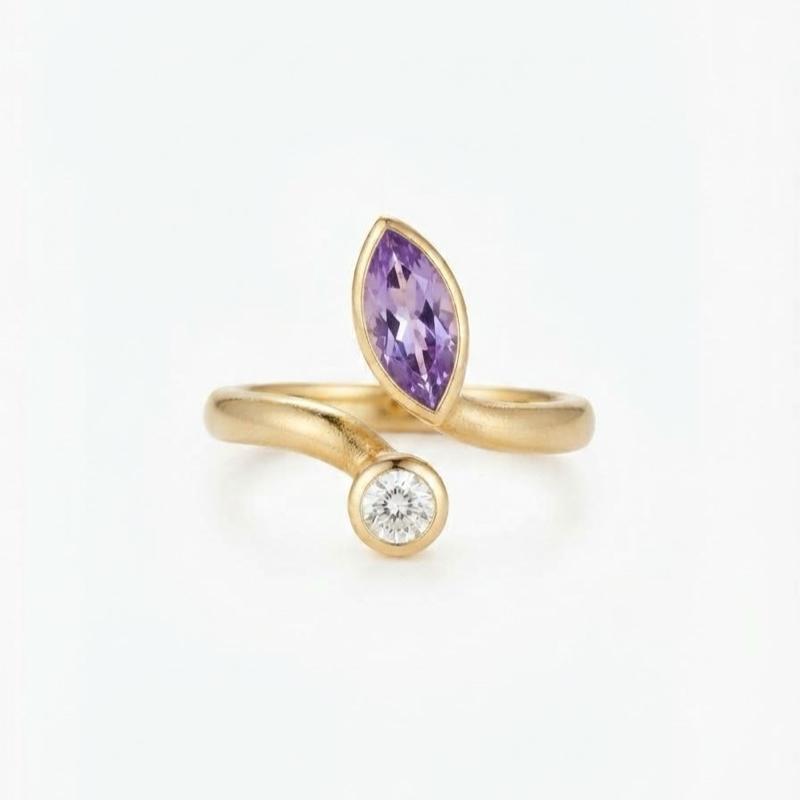 Anello Fogliolina