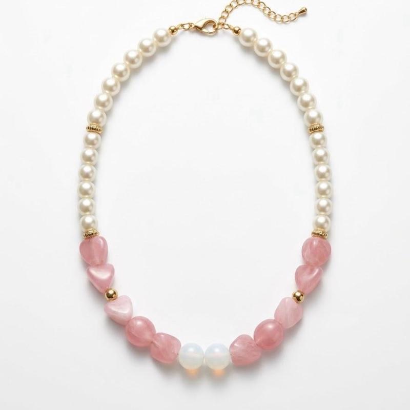 Parure Petali di perla Collezione artigianale