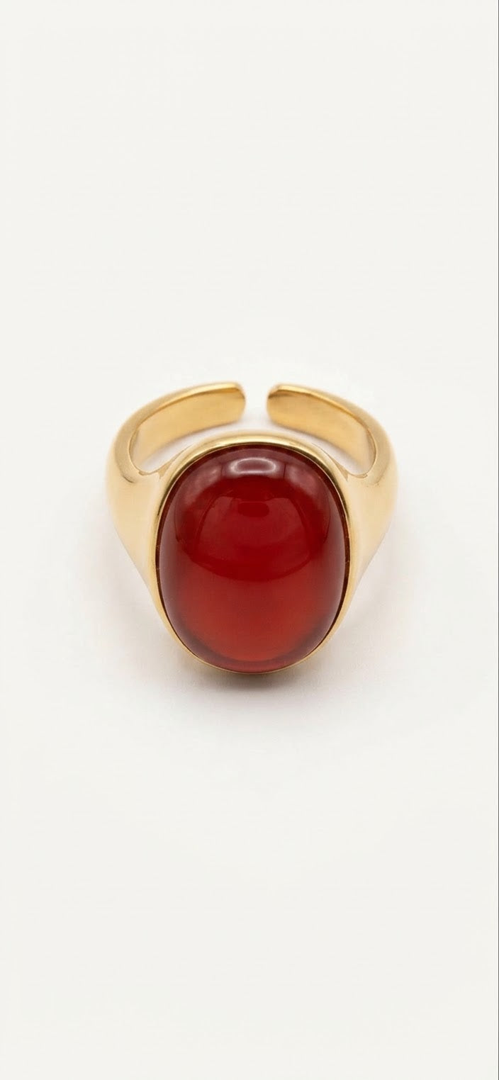 Anello Enigma regolabile in acciaio inossidabile