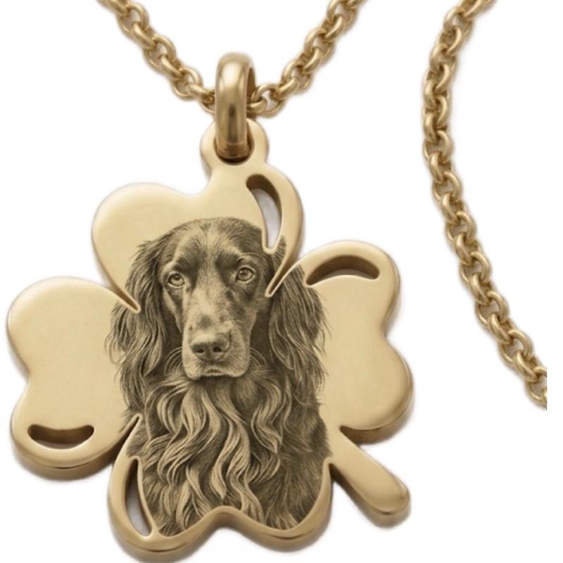 Collana con Targhetta Personalizzata con Foto per Persone e Animali Design Unico e Dettagliato