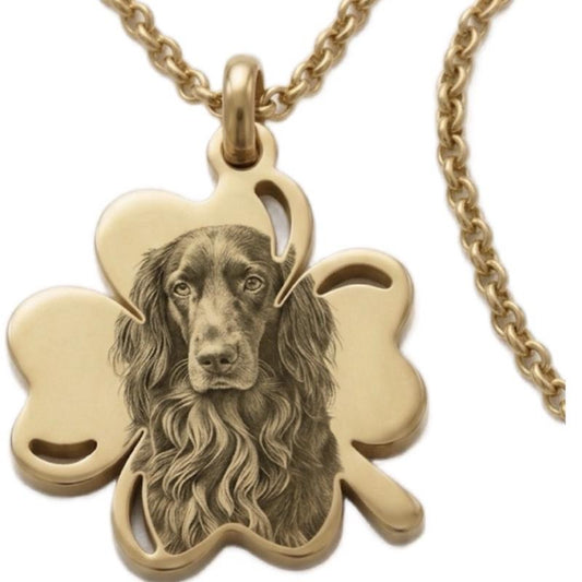 Collana con Targhetta Personalizzata con Foto per Persone e Animali Design Unico e Dettagliato