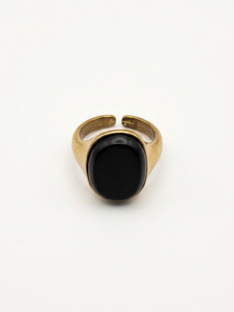 Anello Enigma regolabile in acciaio inossidabile
