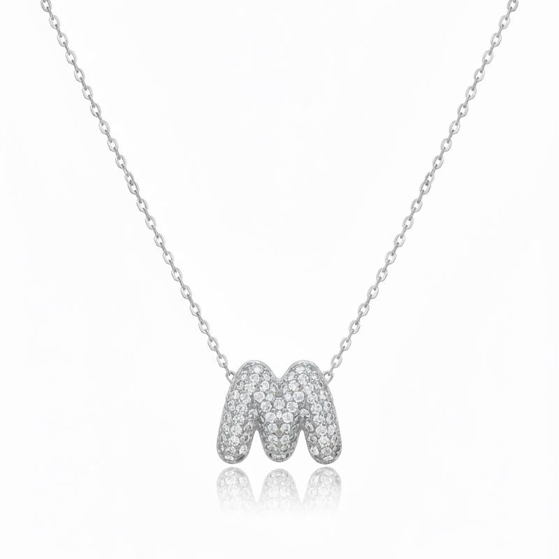 Collana Sugar Acciaio e Zirconi Design Morbido e Audace con Zirconi Purissimi per un Tocco di Dolcezza e Carattere