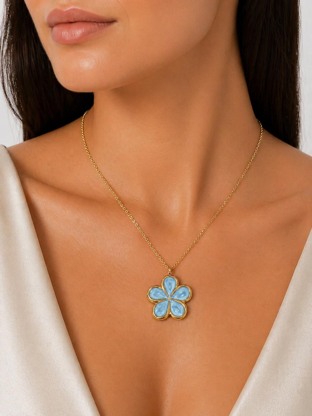 Collana Aria acciaio